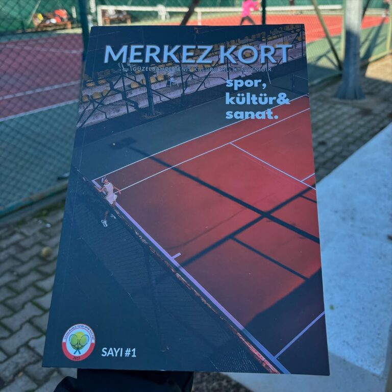 Güzelbahçe Tenis Kulübü Dergisi “Merkez Kort” ilk sayısı sizlerle.